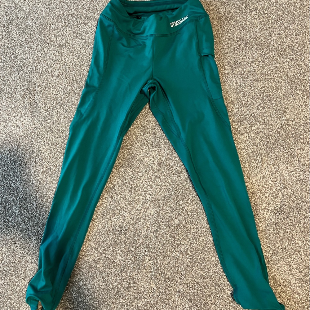 Gymshark leggings with heel strap size small